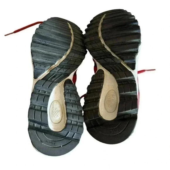 K-Swiss Youth Tubes 200 Shoe Lightweight Breathdable Red Athletic Sneakers SZ 5 - Picture 9 of 11